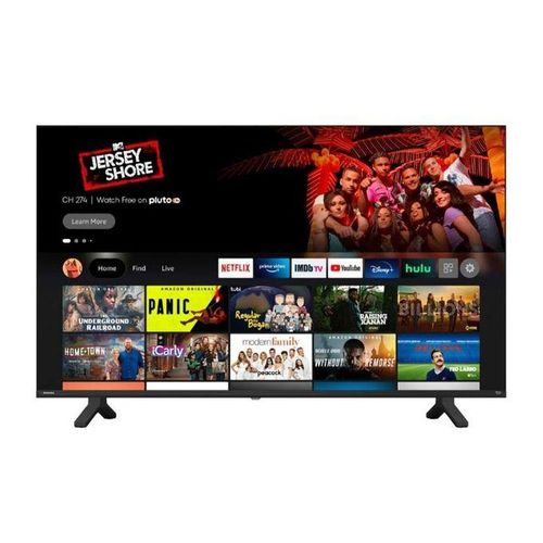 43 Inch VIDAA Smart UHD Frameless TV - Black 3 Yrs Wrnty