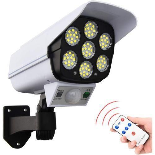 Mythco IP65 77 LED Camera Shaped Solar Light Motion Sensor Wall Lamp